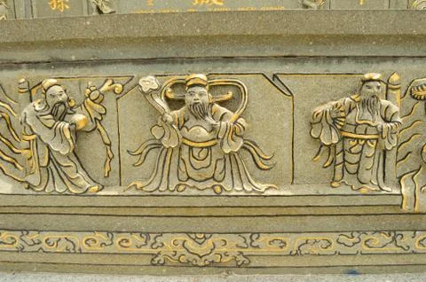 Chinese cemetery in Central Java, Indonesia Stock Photos