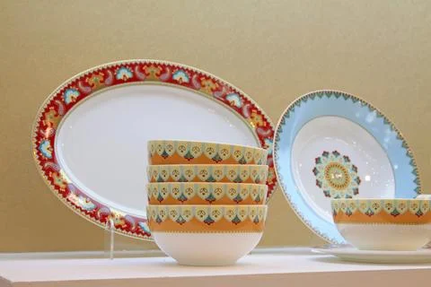 Chinese ceramic ware Stock Photos