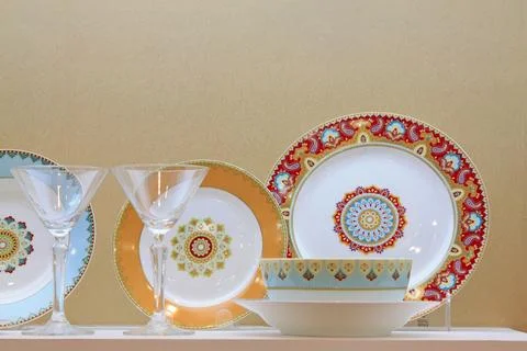 Chinese ceramic ware Stock Photos