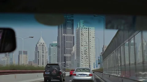 Chinese city of Shanghai. Stock Footage 83753083