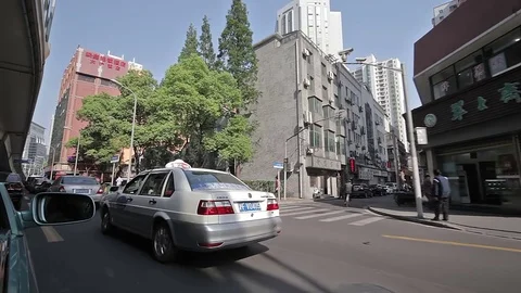 Chinese city of Shanghai. Stock Footage 83763435