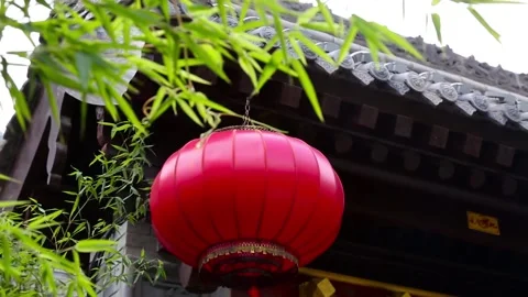 Chinese, classical architecture, lanterns, gates, courtyards, auspicious, sp 動画素材 211918420