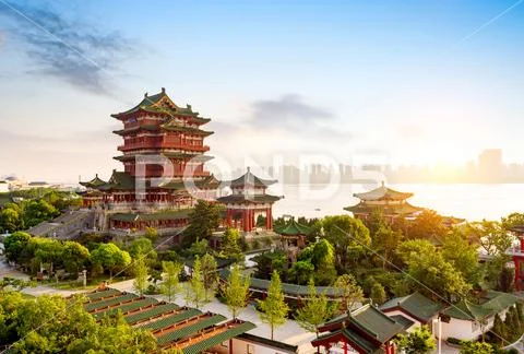 Chinese Classical Architecture Stock Photos