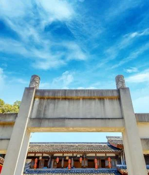 Chinese Classical Architecture Foto stock