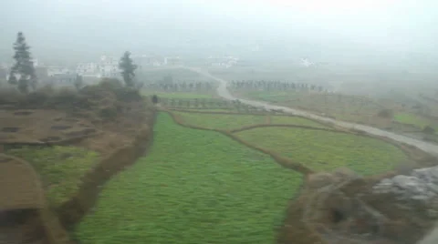 Chinese countryside Видео 38837281