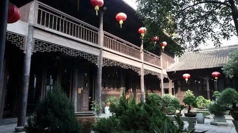 Chinese courtyard 動画素材 118950704