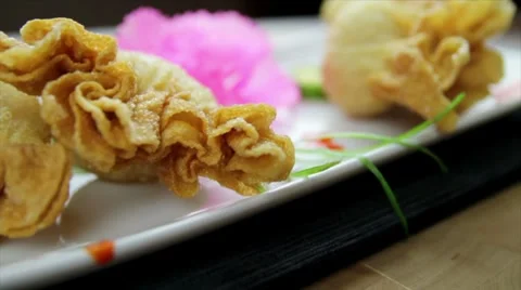 Chinese Crispy Video stock 8825325