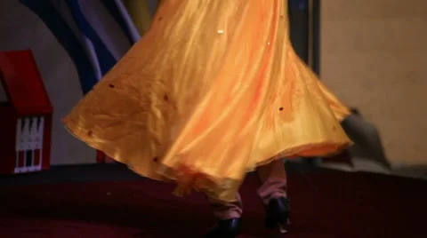 Chinese Dancers Stock Footage 55095259