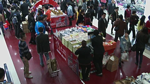 Chinese department store Video stock 40094074