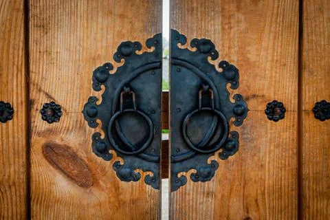 Chinese door Stock Photos