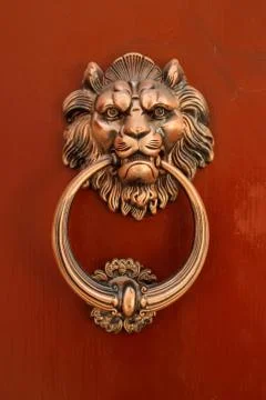 Chinese doorknocker Stock Photos