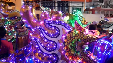 Chinese Dragon Dance Stock-Footage 107594852