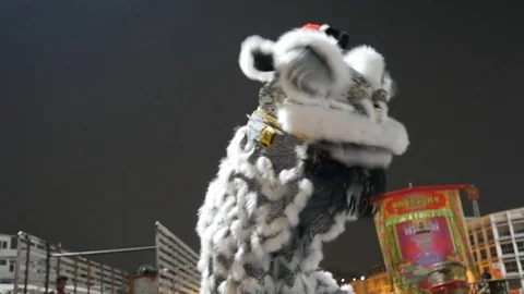 Chinese Dragon Dance 库存影片 107600460