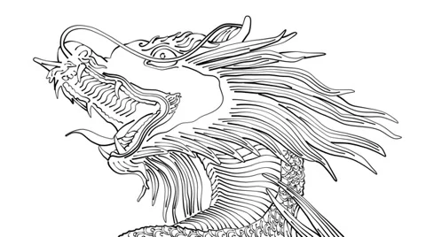 Chinese Dragon (HD) Stock-Footage 34474732