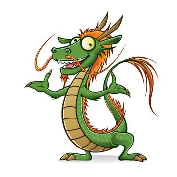 Chinese dragon Stock Illustration