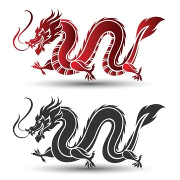 Chinese Dragon Stock Illustration