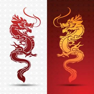 Chinese Dragon Stock Illustration