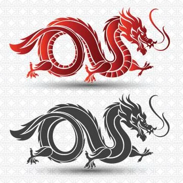 Chinese Dragon Stock Illustration
