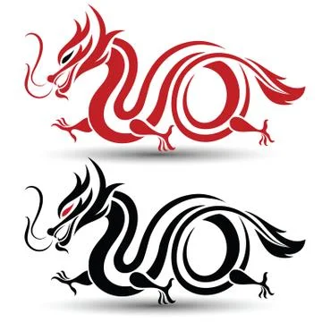 Chinese Dragon Stock Illustration