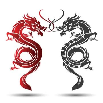Chinese Dragon Stock Illustration