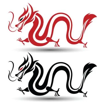 Chinese Dragon Stock Illustration