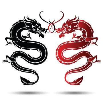 Chinese Dragon Stock Illustration