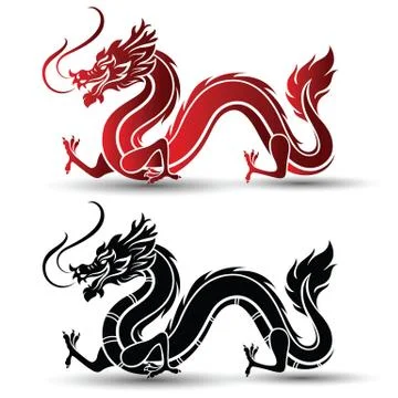 Chinese Dragon Stock Illustration