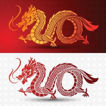 Chinese Dragon Stock Illustration