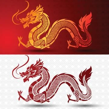 Chinese Dragon Stock Illustration