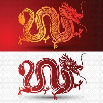 Chinese Dragon Stock Illustration