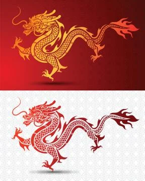 Chinese Dragon Stock Illustration