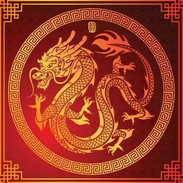 Chinese Dragon Stock Illustration