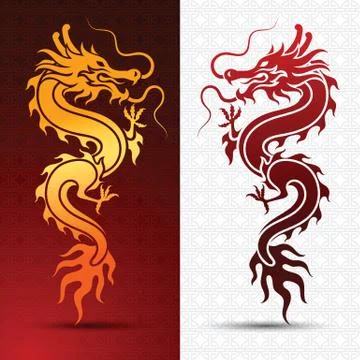 Chinese Dragon Stock Illustration