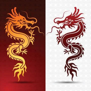 Chinese Dragon Stock Illustration