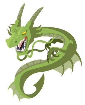 Chinese dragon Stock-Illustration