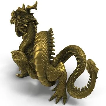 Chinese Dragon Statue ~ 3D Model #91476112 | Pond5