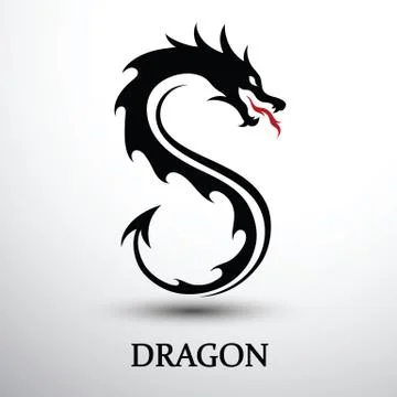 Chinese dragon vector Stock Illustration