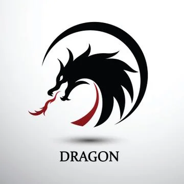 Chinese Dragon vector Stock Illustration