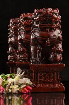 Chinese dragons Stock Photos