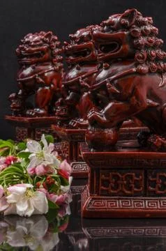 Chinese dragons Stock Photos