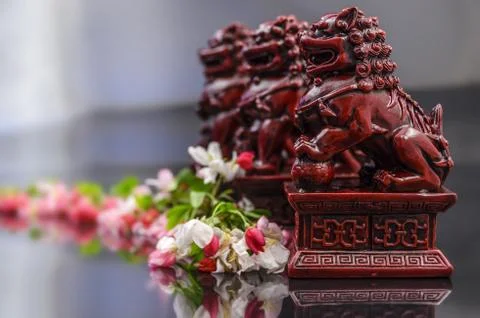 Chinese dragons Stock Photos