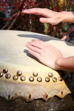 Chinese drum Stock Photos