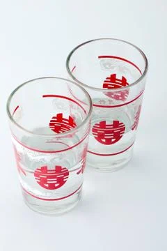 Chinese elements Close-up Still life Auspicious Traditional Glass Vertical Stock Photos