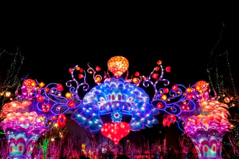 Chinese festive lantern Stock Photos
