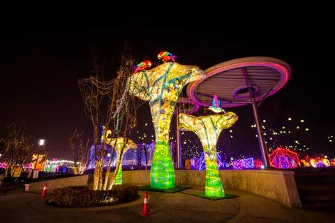 Chinese festive lantern Stock Photos
