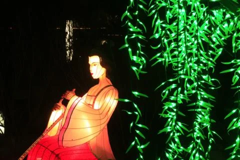 Chinese festive lantern Stock Photos