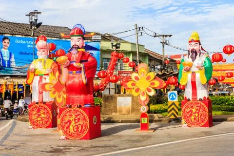 Chinese figures Foto stock