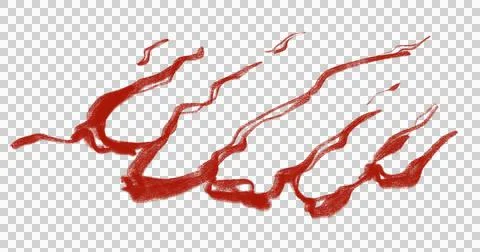 Chinese fire flame ink caligraph hand painting artistic banner background Stock Illustration