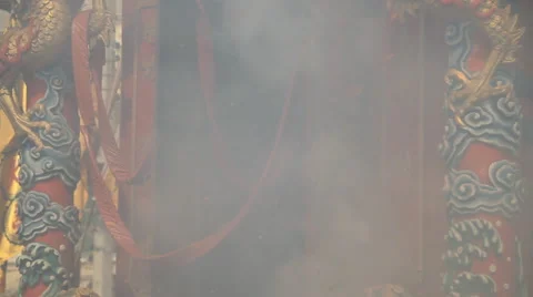 Chinese firecracker exploding Stock Footage 68992220