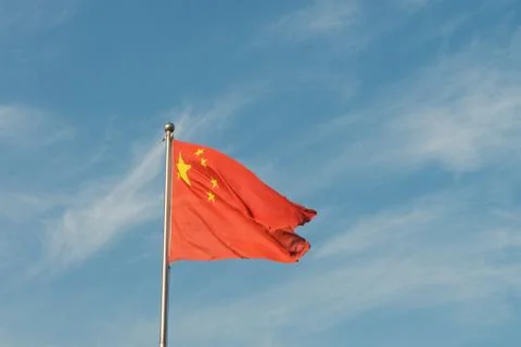 Chinese flag Stock Photos
